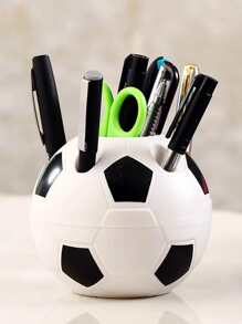 1入組足球形狀筆筒