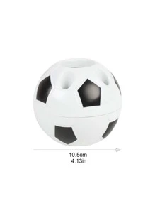 1入組足球形狀筆筒