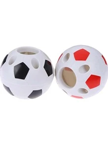 1入組足球形狀筆筒