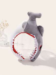 Băng đô cá mập trang trí - Màu Xám nhạt - Xem 1