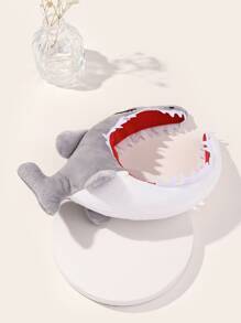 Băng đô cá mập trang trí - Màu Xám nhạt - Xem 3