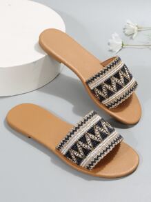 Dép bệt Nữ - màu đen - Xem 3