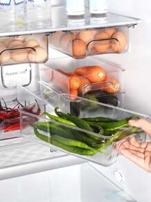 PS Tủ Lạnh Giá Đựng Đồ, Hút Giá Đựng Đồ Cho Tủ Lạnh - Trong sáng - Xem 1