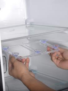 PS Tủ Lạnh Giá Đựng Đồ, Hút Giá Đựng Đồ Cho Tủ Lạnh - Trong sáng - Xem 3