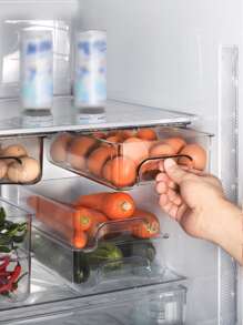 PS Tủ Lạnh Giá Đựng Đồ, Hút Giá Đựng Đồ Cho Tủ Lạnh - Trong sáng - Xem 6