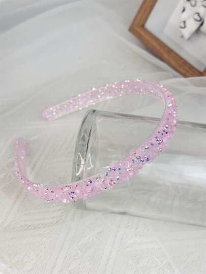 小女童水鑽裝飾髮箍