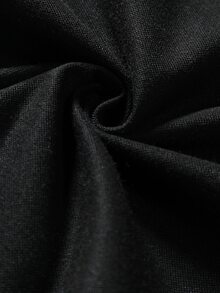 Manfinity Men Contrast Side Seam Polo Shirt - Black - View 3