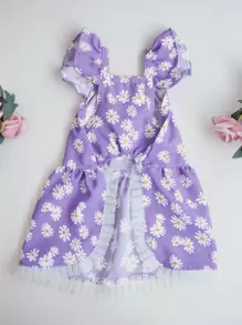 1入組印花寵物連衣裙