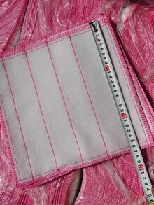 1 pieza Trapo de limpieza de dos tonos limpieza minimalista cuadrado para cocina - Multicolor - Ver 6