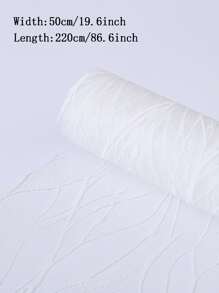 1 cái giấy bọc ren hoa - trắng - Xem 4