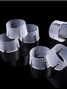 20入組透明小氣球拱形扣飾