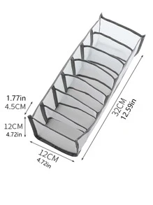 1pc Random Color Underwear Storage Box, Foldable Household Underwear Storage Organizerbedroom,Organizer,Organiser,Home Storage,White T Shirt Women,Black Pants Women,Ladies Winter Clothes,Dress,Winter Clothes For Ladies,Elegant Woman Dresses,White Shirt For Ladies,Long Sleeve,White Jumpsuit For Women,Spring Dresses For Women,Spring Outfits For Women,Spring,Spring Clothes,Minimalist,Summer Tops - Multicolor - View 4