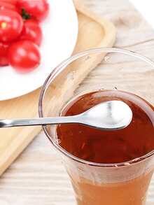 Cuchara para revolver de acero inoxidable - Plateado - Ver 3