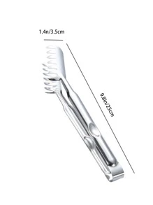 1 pieza Clip de acero inoxidable - Plateado - Ver 5