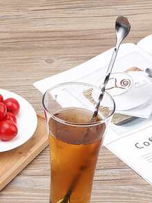 Cuchara para revolver de acero inoxidable - Plateado - Ver 4