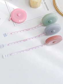 1pc Portable Plastic Measuring Tape, Mini Band Tape For Home - Green - View 5