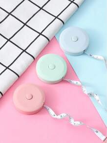 1pc Portable Plastic Measuring Tape, Mini Band Tape For Home - Green - View 4