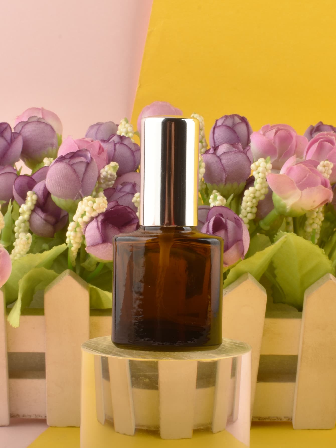 1pc 7ML Empty Spray Subpackage Bottle,Empty Transparent Dispenser Container for Travel Size Cosmetics,Empty Cosmetic Refillable Travel Containers Plastic Hair Spray Bottle Sprayer for Perfume Skincare Makeup Lotion - Multicolor - View 1