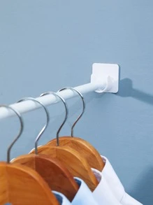 1 PC ABS Giá Đựng Đồ Không Cần Thanh, Màu Trắng Tối Giản Giá Đựng Đồ Cho Hộ Gia Đình - trắng - Xem 5