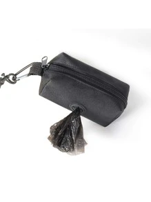 1 pieza Dispensador de bolsas para caca de mascotas de color al azar - Multicolor - Ver 2