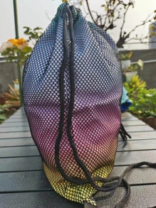 漸層字母圖案訓練包 - 芥末黃 - 查看 2