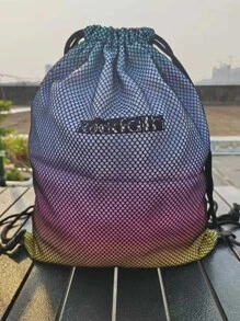 漸層字母圖案訓練包 - 芥末黃 - 查看 3