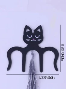 1pc Student Book Clip/Music Score Clip For Music Stand, Piano, And Musicians - Black - View 3