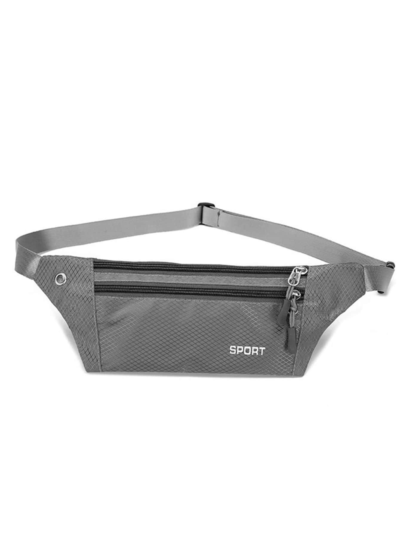 Ultra Slim Running Bag - Grey - View 1