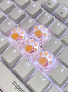 4入組爪裝飾機械鍵盤鍵帽 - 彩色 - 查看 1