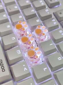 4入組爪裝飾機械鍵盤鍵帽 - 彩色 - 查看 7