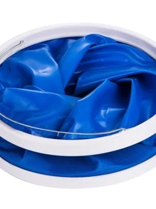 Multipurpose Foldable Bucket For Car And Home Use - Multicolor - View 4