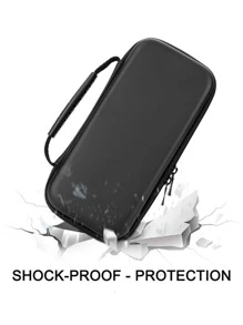 Bolsa de almacenamiento compatible con Switch2/Switch OLED/Switch/Switch Lite/Switch 2 - Estuche protector - Negro - Ver 5