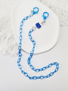 幾何裝飾口罩鏈 - 彩色 - 查看 3