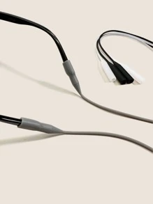 3 件装 女士纯色眼镜绳 眼镜配件 - 彩色 - 查看 2