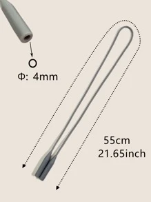 3 件装 女士纯色眼镜绳 眼镜配件 - 彩色 - 查看 7