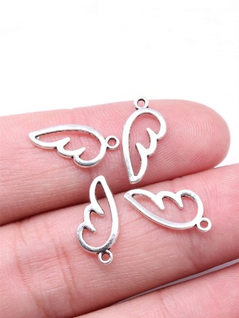 50入組/套翅膀DIY吊墜