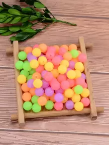 100 Cái/bộ 12Mm Vòng Silicon Đính Hạt Bộ Cho Dây Chuyền, Vòng Tay, Móc Chìa Khóa Ô Tô, Tự Làm Đồ Thủ Công-Số Lượng Lớn Silicone Màu Sắc Ngẫu Nhiên Hạt Nhiều Màu Sắc - Nhiều màu - Xem 1