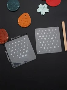 1pc Plastic Hand Press - Clear - View 2