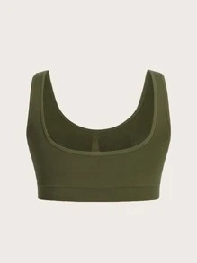 Plus Solid Wireless Bra