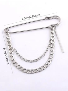 1pc-Ns Stylish Vintage Metal Waist Chain Belt Buckle