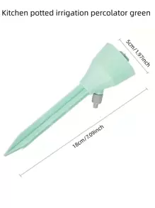 1pc Automatic Watering Dripper Device, Plastic Self Watering Device For Household