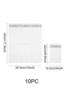 10/50 Pack  Paper Napkins Guest Towels Disposable Premium Quality 3-ply Dinner Napkins Soft, Absorbent, Party, Wedding Napkins for Kitchen, Parties, Dinners or Events - Multicolor - View 2