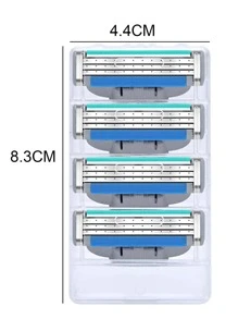 8pcs Men Shaver Blade Head - Multicolor - View 4