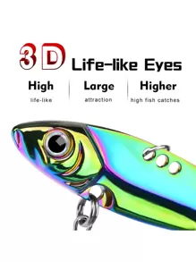 PRO BEROS 1入組反光亮片魚餌 - 彩色 - 查看 7