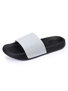 Black Bottom Flip Flops