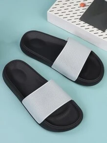 Black Bottom Flip Flops
