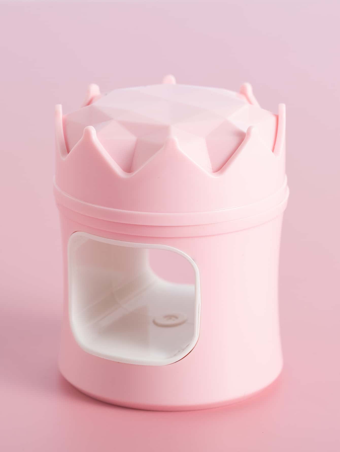 Lámpara De Uñas Led Usb Con Forma De Corona De Moda - Rosa - Ver 1