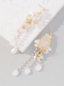 Hoa & Hoa tai trang trí ngọc trai giả Valentine, Mẹ, Mẹ, Ngày của Mẹ, Quà tặng - Nhiều màu - Xem 2