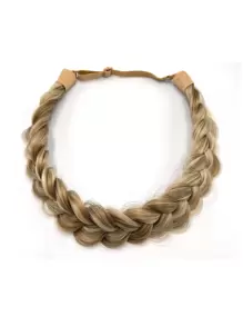 髮箍設計中等合成髮辮