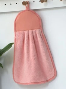 1pc Cartoon Hand Towel - Pink - View 3